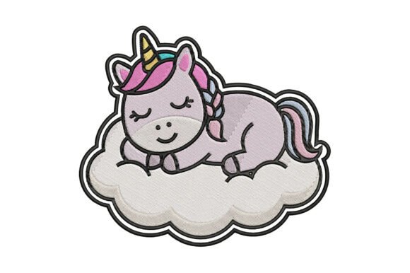 Download Baby Unicorn Embroidery Design - Unicorn Collection